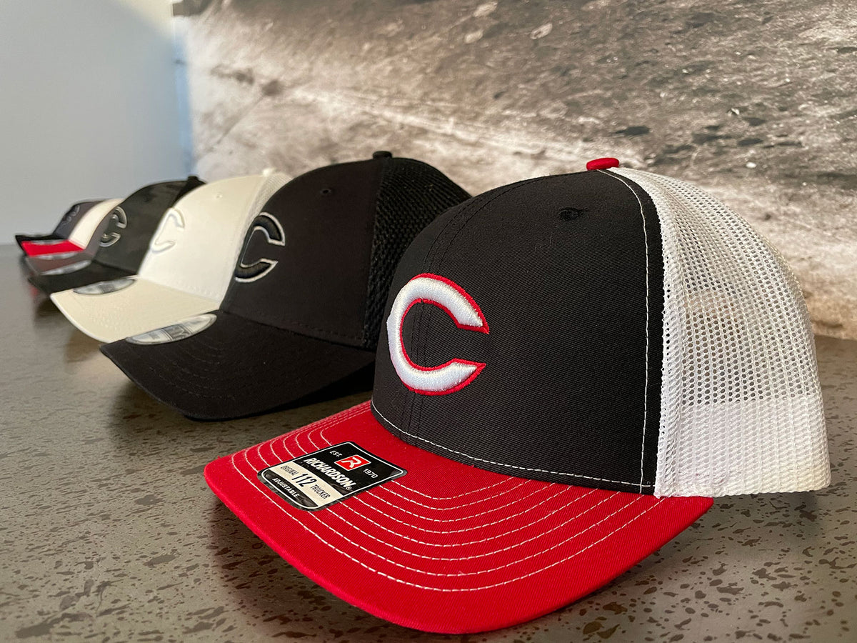 Cleveland Indians Hat Trucker Hat. Mesh Hat. Cleveland Indians