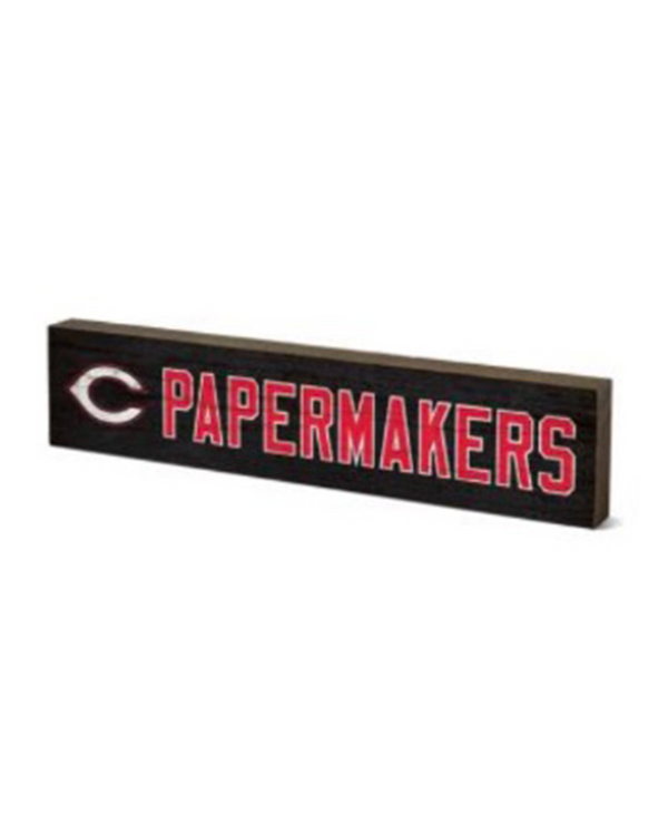 Papermakers Stick Wood Sign