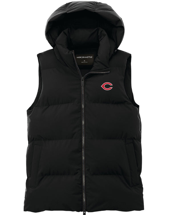 Women's C Hooded Puffy Vest