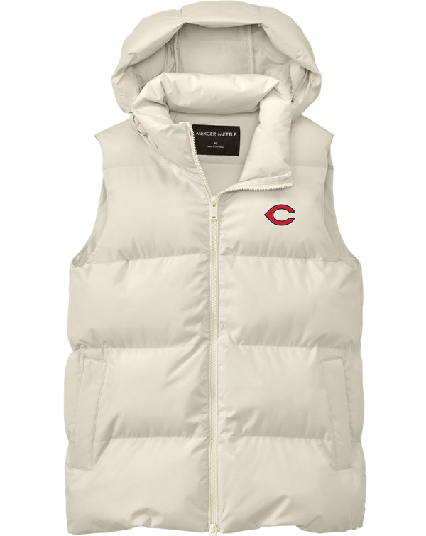 Women's C Hooded Puffy Vest