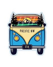Small PNW Bus Sticker