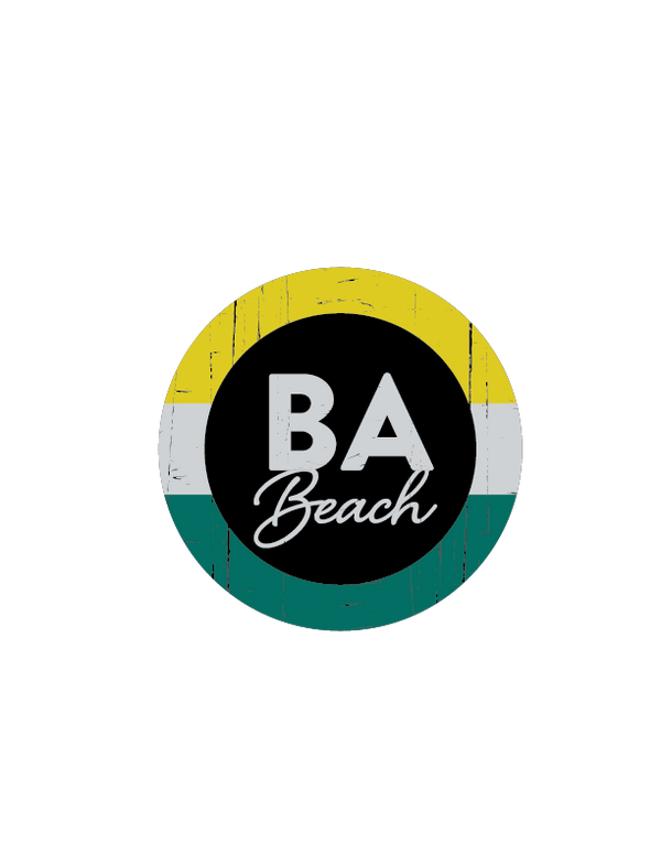 BA Beach Sticker