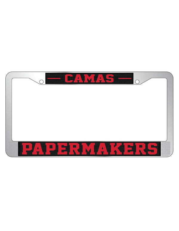 Camas Papermakers License Plate Frame