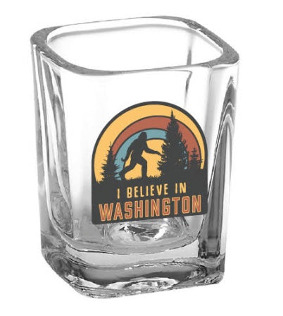 WA Bigfoot Shot Glass