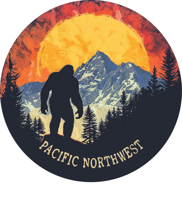 PNW Bigfoot Coaster