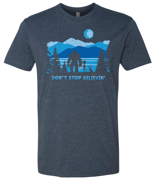 Unisex Don't Stop Bigfoot Tee