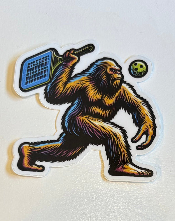 Bigfoot Pickleball Sticker