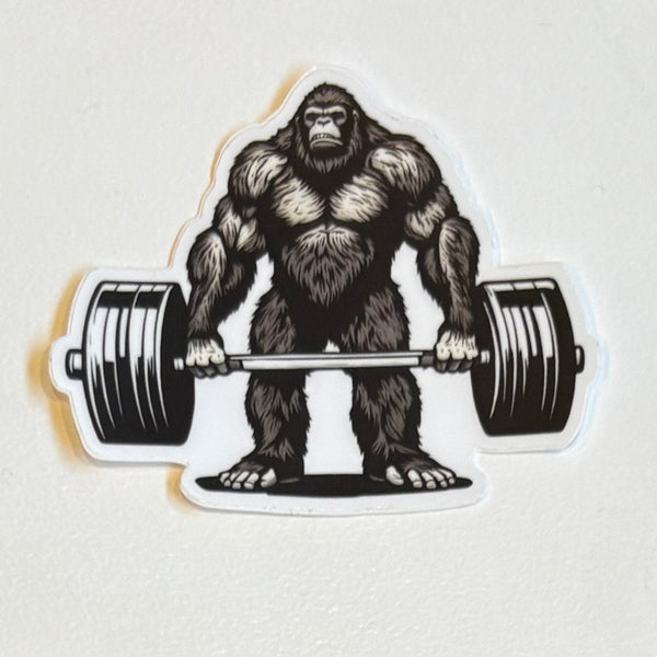 Bigfoot Weights Sticker