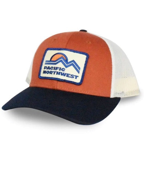 PNW Orange Trucker Hat