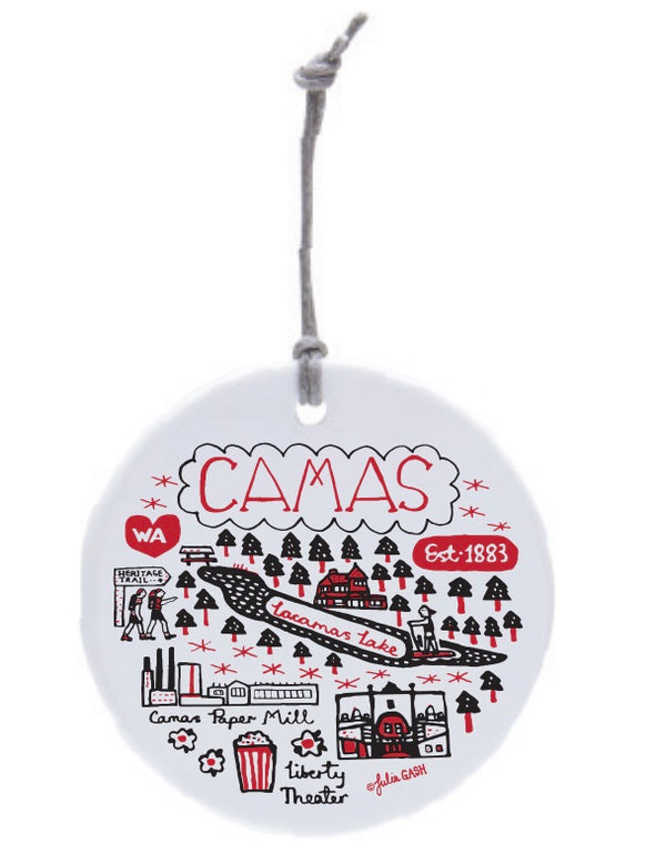 Julia Gash Round Ornament