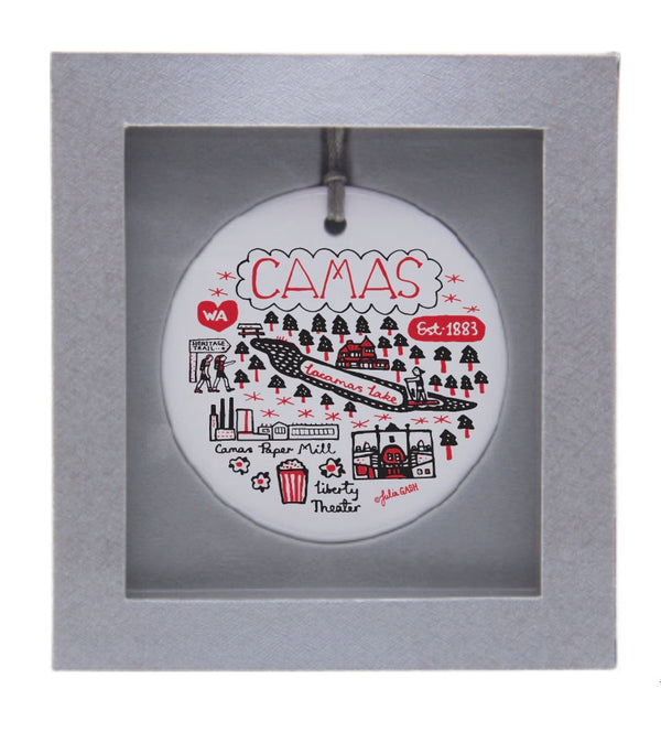 Julia Gash Round Ornament