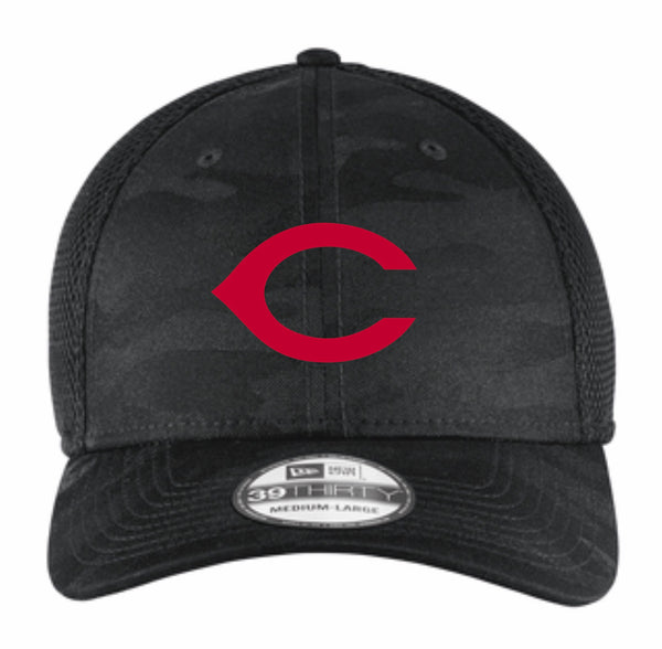 Camas C Black Camo Hat