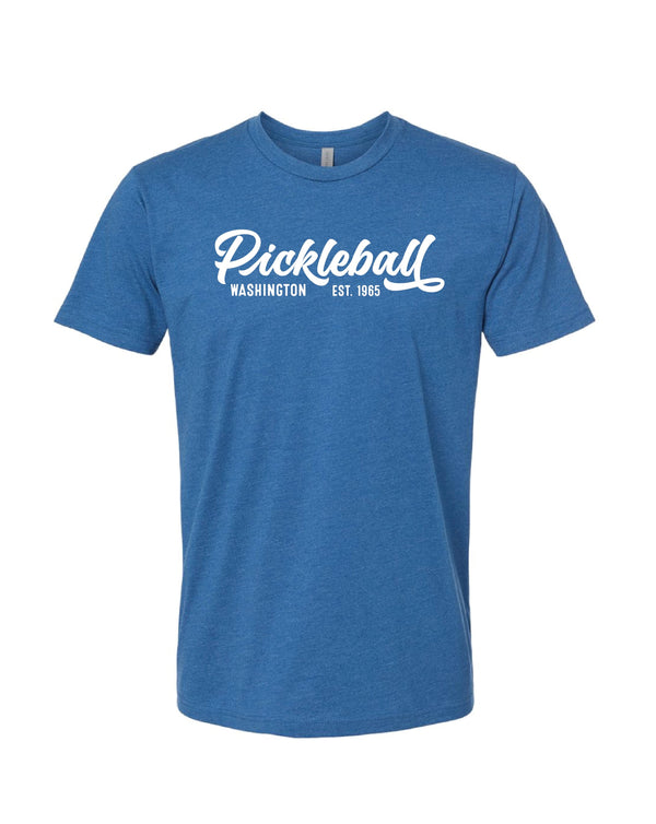 Unisex Pickleball Cursive Tee