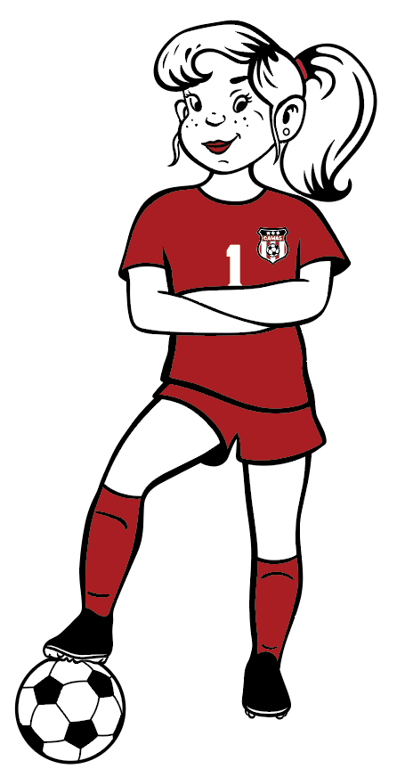 Jill Soccer Sticker