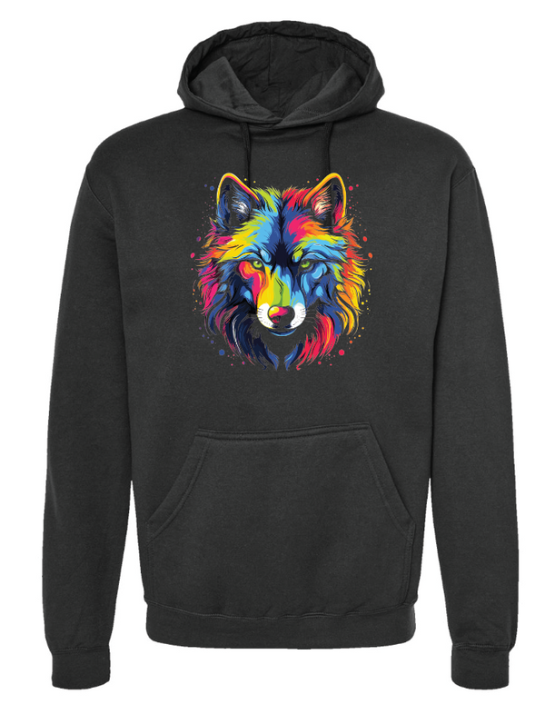 Adult POD WB Rainbow Hoodie