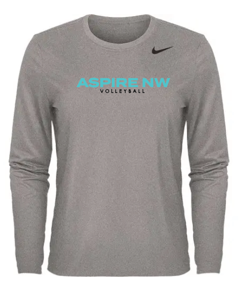 Women's Aspire Nike Legend LS Tee