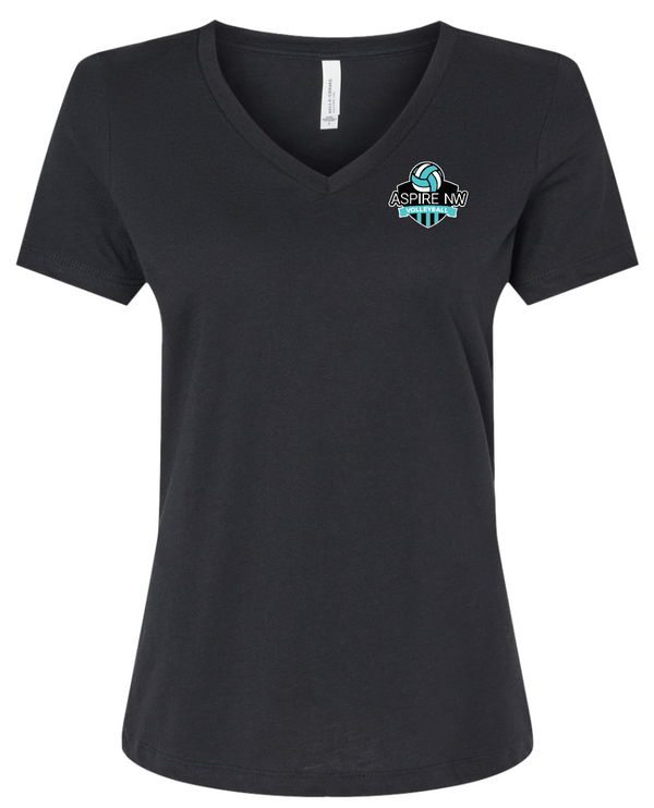 Women's Aspire LC Shield V-Neck Tee