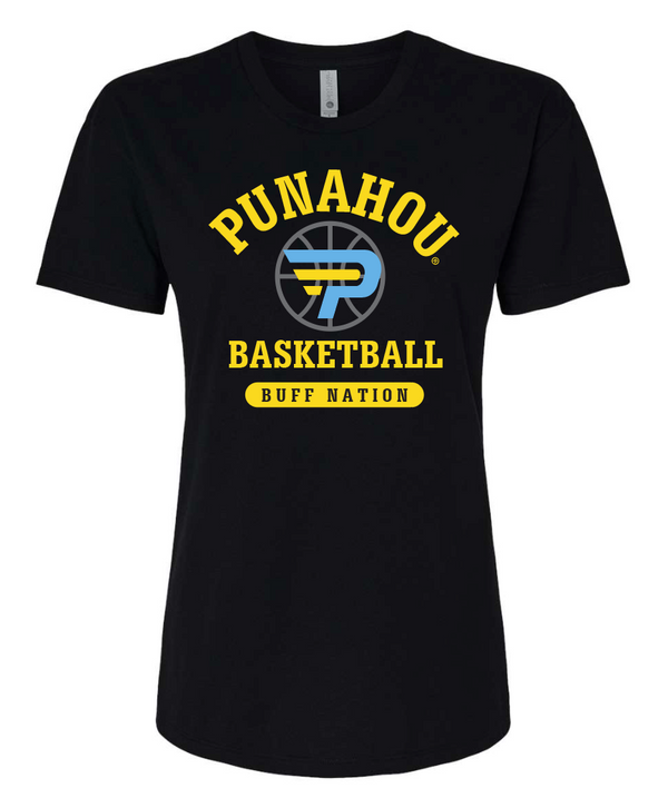 Women's POD Punahou BBall Buff Nation Tee