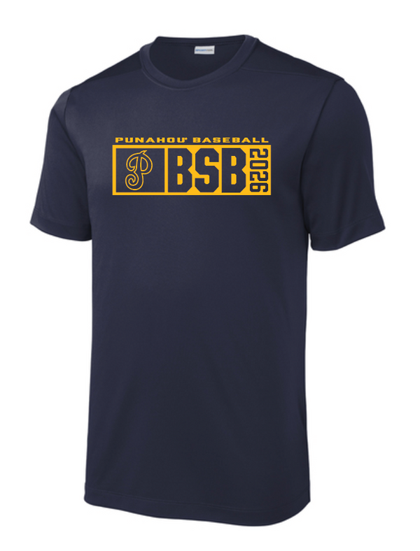Adult Punahou BSB Performance Tee