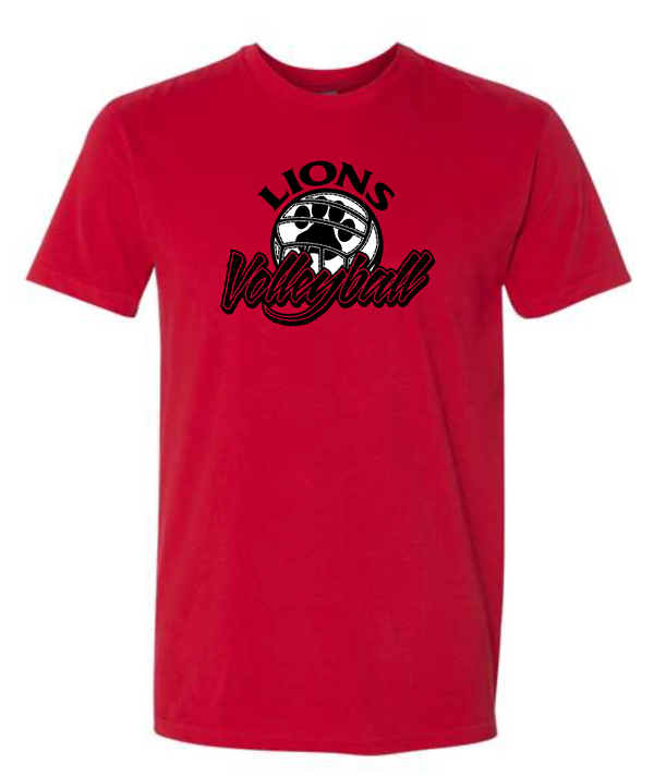 Adult POD Lions Volleyball Tee