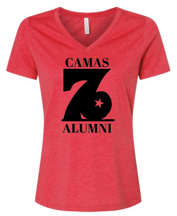 Women's POD Class of 76 V-Neck Tee (B)