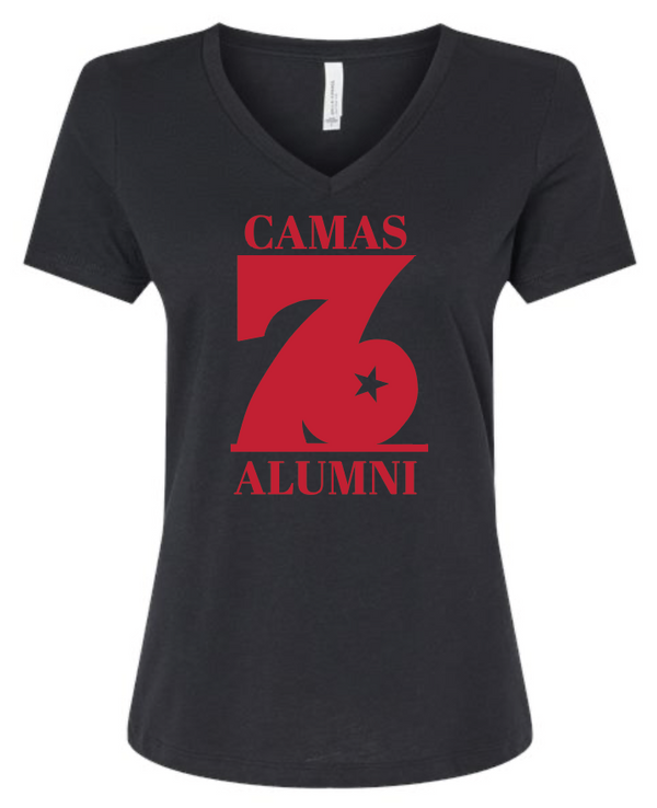 Women's POD Class of 76 V-Neck Tee (R)