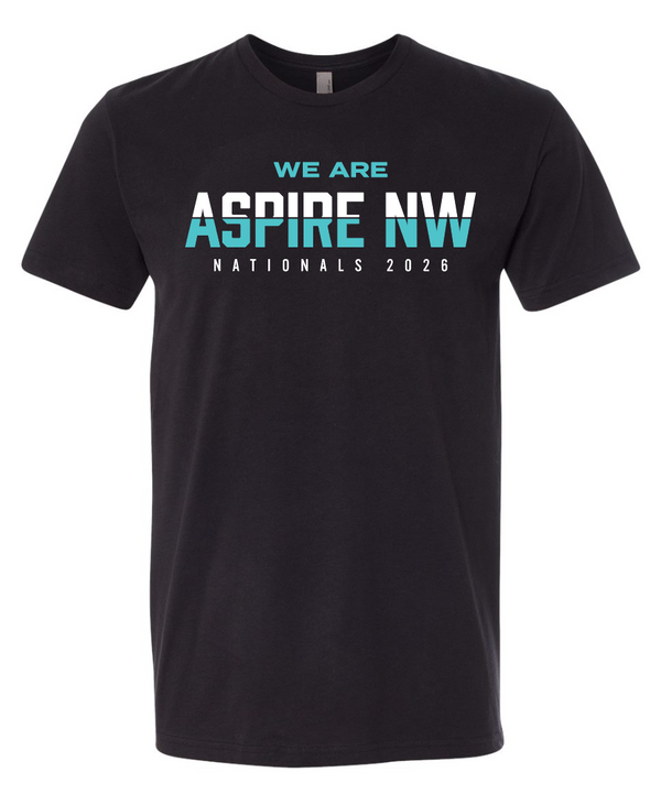 Unisex Aspire Nationals Tee - PERSONALIZED