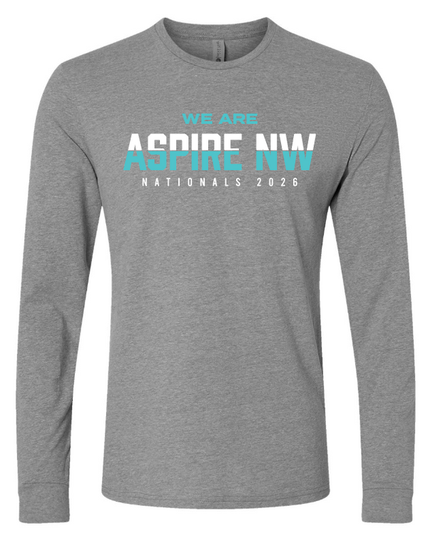 Unisex Aspire Nationals LS Tee - PERSONALIZED