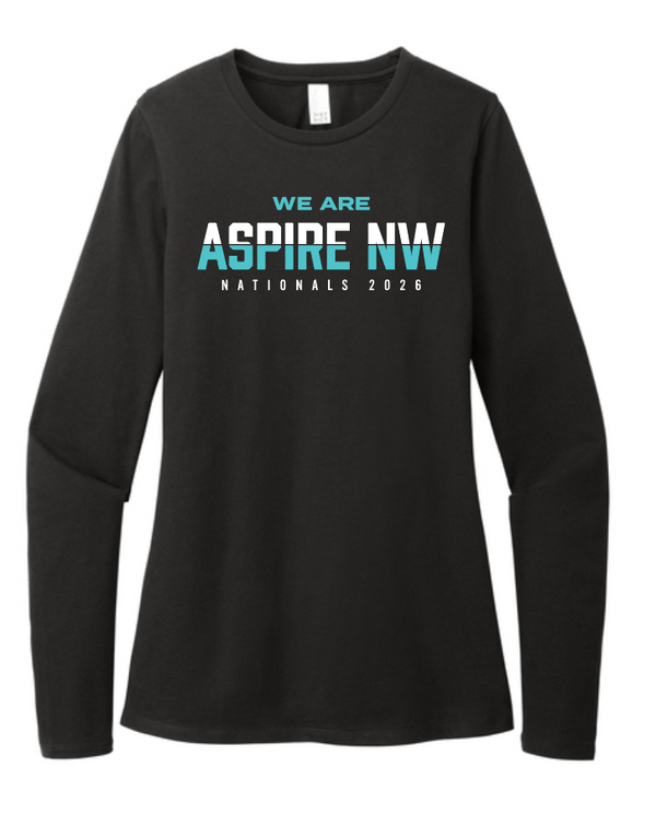 Women's Aspire Nationals LS Tee - PERSONALIZED