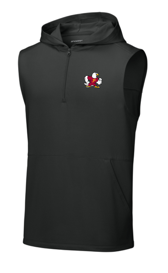 Prairie Football Coach S/L Hooded 1/4 Zip
