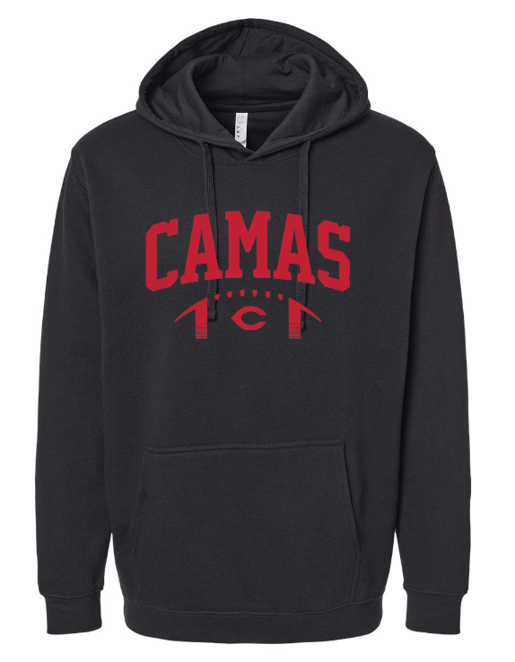 Unisex Camas Football Hoodie