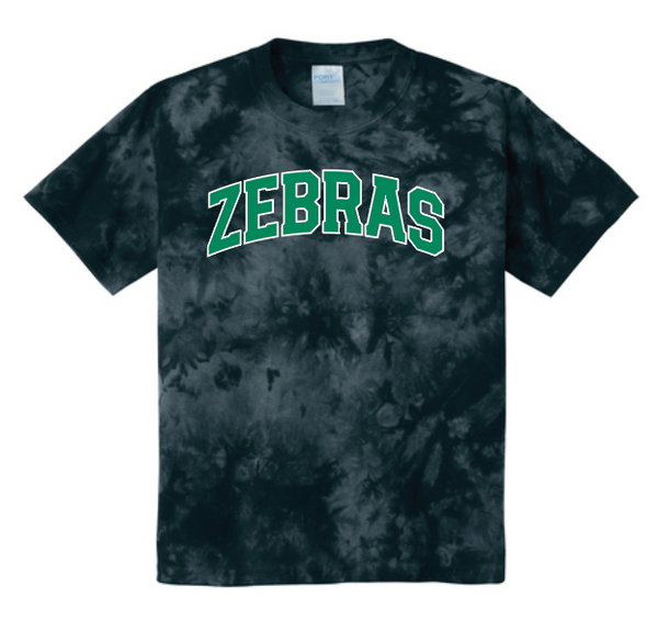 Youth POD Zebras Arch Tie Dye Tee