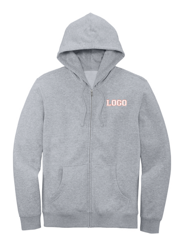 Unisex Adult  Full Zip Hoodie