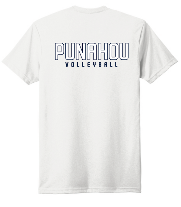 Punahou VB Winged "O" Tee