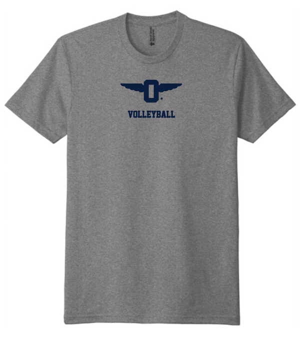 Punahou VB Winged "O" Tee