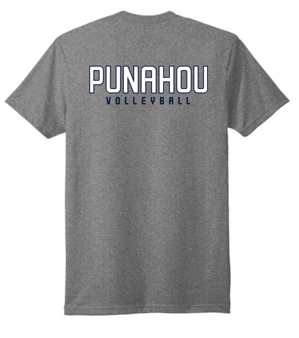 Punahou VB Winged "O" Tee