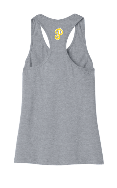 Women's Punahou Baseball Script Tank