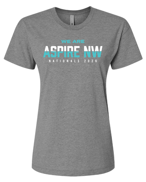 Women's Aspire Nationals Tee - PERSONALIZED