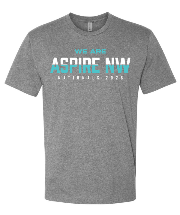 Unisex Aspire Nationals Tee - PERSONALIZED