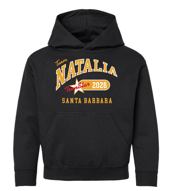 Youth POD Hoodie - Natalia