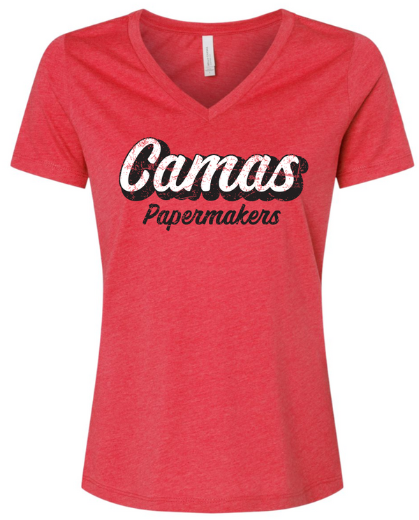 Women's Camas Shadow V-Neck Tee