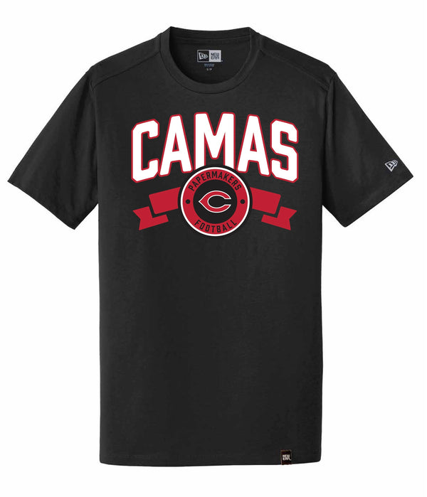 Unisex Camas Crest Football Tee