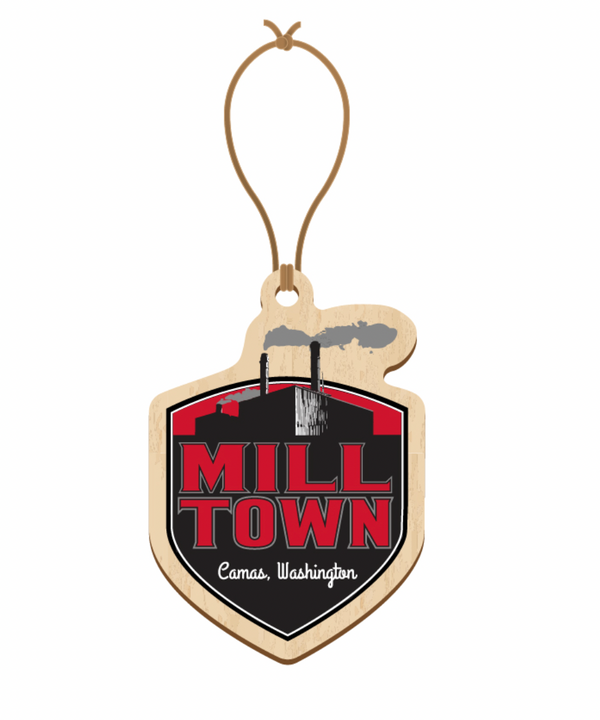 Mill Town Wood Ornament