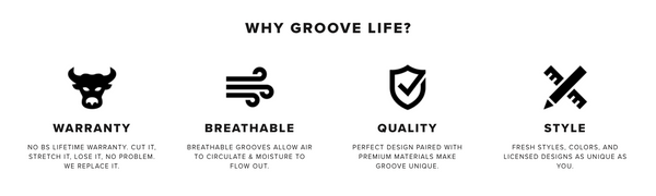 Groove Life Silicone Ring